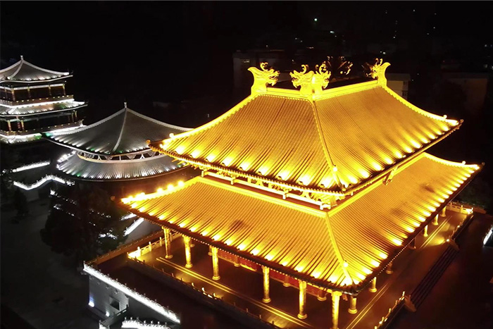 景區(qū)古建筑外墻亮化