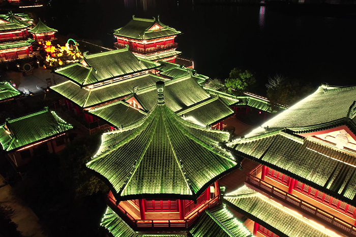 景區(qū)古建筑外墻亮化