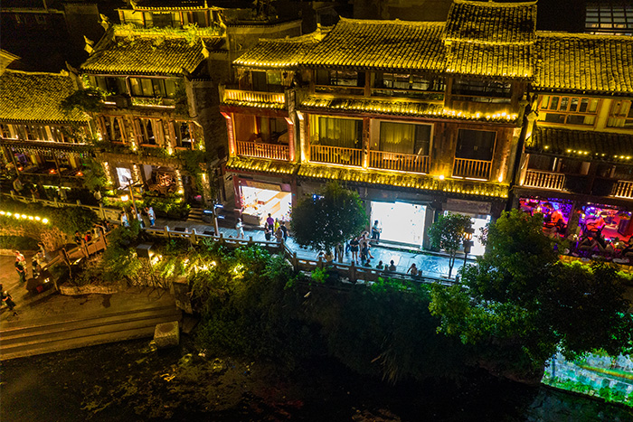 景區(qū)古建筑外墻亮化工程