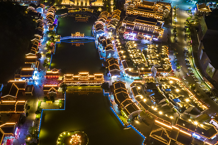 文旅小鎮(zhèn)燈光亮化工程